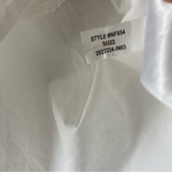 Madewell Embroidered Poplin V Neck Mini Dress NF854 - Picture 11 of 11